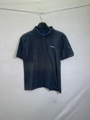Reebok Elements Short Sleeve Cotton Polo Shirt in Midnight Navy