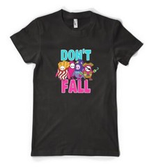 Don’t Fall Fallen Guys Gaming Personalised Unisex Adult T Shirt