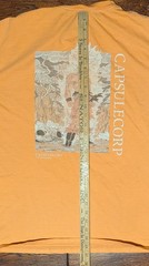 Dragon Ball Z Capsule Corp Orange Faded Graphic T-Shirt Men’s Size XL