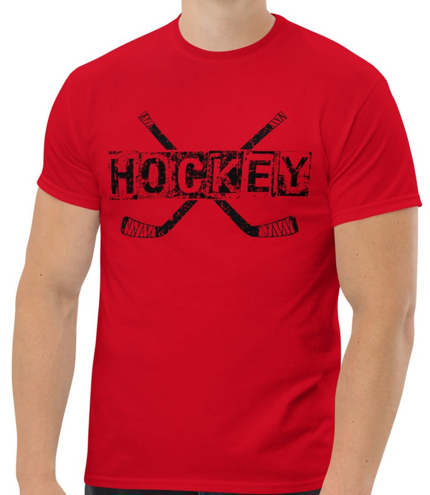Hockey Sticks T-Shirt | Ice Hockey Apparel