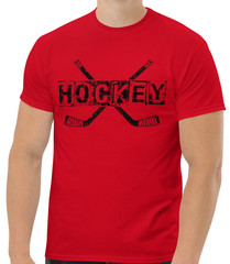 Hockey Sticks T-Shirt | Ice Hockey Apparel
