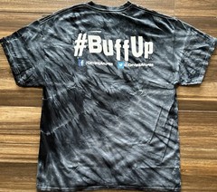 Joker Mad Energy Tie Dye T-Shirt – NEW Adult XL – Black/Grey – Circle K
