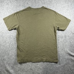 Cotton On Organic Loose Fit T-Shirt Small Olive Green 100% Organic Cotton