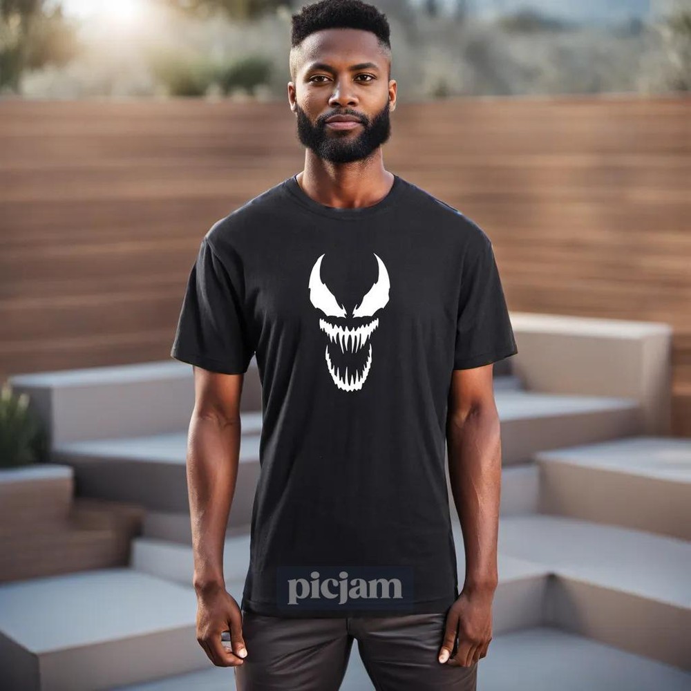UNISEX MEN WOMENS TEE TSHIRT SPIDER VENOM MAN CARTOON COMIC BOOK GIFT FAN