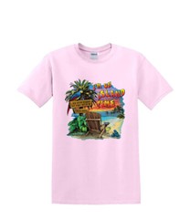 T-Shirt S to 2XL 3XL – ISLAND TIME relax resort neon fun adult