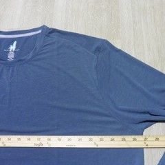 JOHNNIE-O Mens 2XL XXL THE COURSE T SHIRT PERFORMANCE GOLF TEE WAKE LONGSLEEVE