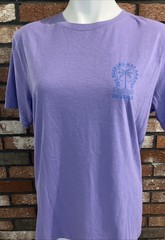 Chubbies T Shirt Weekend Has Arrived Purple The Relaxer Short Sleeve Mens L