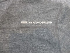 Greg Norman Shirt Mens Adult Small Gray Shark Logo Outdoors Golf Lightweight
