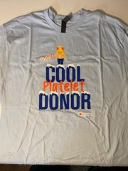 American Red Cross Cool Platelet Donor Christmas 2024 XL Long-Sleeve T-Shirt