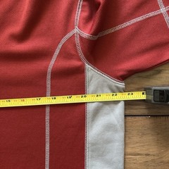 Vtg Mountain Dew Shirt 1/4 Zip Jersey Red Y2K Promo 24 Pack Medium Retro