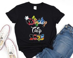Disney Trip 2025 Shirt, Mickey and Friends, Disneyland Family Vacation Shirt