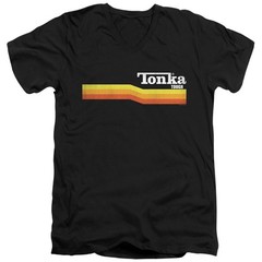 Tonka Tough Stripe Logo Men’s T-Shirt Officially Licensed Retro Toy Tee S-5XL