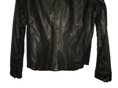 Men’s All Saints SECTION LEATHER SHIRT jacket overshirt M (ref70) £149.99!!!!!