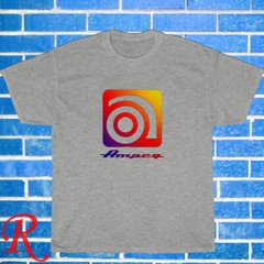 New Ampeg Music Logo Black/Grey/Navy/White Size S-5XL Unisex T-Shirt