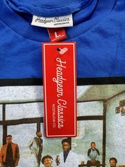 Headgear Classics Men’s Barber Shop T-Shirt Blue The Movie Size Large Tee NEW