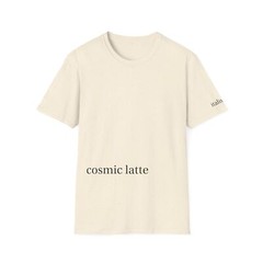cosmic latte, the average color of the universe – Pure – Unisex T-Shirt