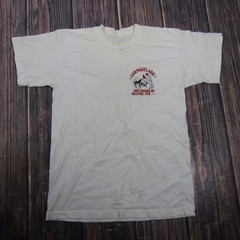 San Miguelada Shirt Mens Medium White San Miguel De Allende Mexico Bull Beer Tee