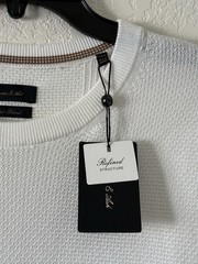 Porter & Ash Luxury Essential Men’s Size M White Modal Blend Casual T-Shirt