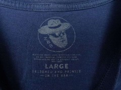 Zac Brown Band Men’s Large Navy Out In The Middle Tour T-Shirt