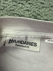 No Boundaries Mens 3XL 54/56 Black & Purple 2pk Boxy Cropped T-Shirt