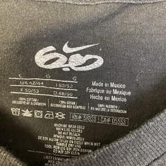 Vintage Nike 6.0 Big Logo “Nike Six Point OH” Black Size L Large