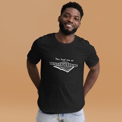 Unisex t-shirt “trigger warning”