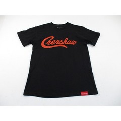 The Marathon Clothing T-Shirt Mens Medium Black Crenshaw Red Script Limited