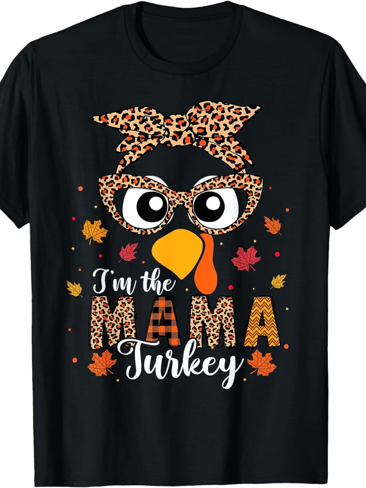 Plus Size – Women’S Plus-Size Funny “I’m the Turkey Mama”