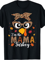 Plus Size – Women’S Plus-Size Funny “I’m the Turkey Mama”