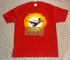 Vintage Dragon 1993 Bruce Lee Story Movie Men’s XL Red 90s Promo Shirt Tee T