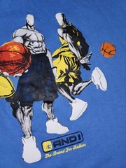 Men’s Medium / Kids XL- 14-16 Vintage And1 Baller T Shirt Tee Basketball
