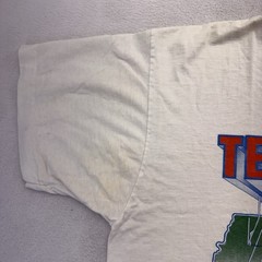 VTG Tennessee Volunteers L T-Shirt Single Stitch Distressed