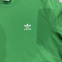 NWT Men’s Adidas Trefoil Essentials Tee Size Large Energy Green Original