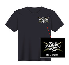 Iron Sharpens Iron Bible Christian God Jesus T-Shirt NEW S, M, L, XL
