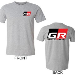 GR GAZOO RACING Men’s Grey T-Shirt Size S to 5XL