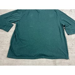 Foundry Henley Mens 4XL Green Long Sleeve Shirt Big and Tall Heathered Cotton