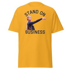 Sophie Cunningham Shirt Stand On Business Finger Point Indiana Basketball Tee