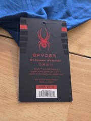 Spyder Blue Lounge Wear T-Shirt Large Brand New With Tags Comfortable