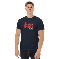 MP5 HK Gun Firearm Submachine Guns SWAT Team Military Unisex T-Shirt
