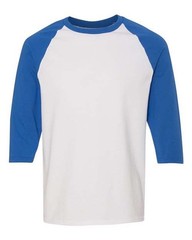 Gildan Unisex Heavy Cotton™ Raglan Three-Quarter Sleeve T-Shirt – 5700