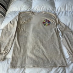 Keith Haring Casual Double Sided Graphic Long Sleeve Shirt – Mens Medium M