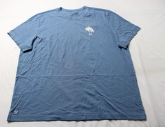 Life is Good Men’s Beachy Palms Crusher Tee MS7 Vintage Blue Size 3XL NWT