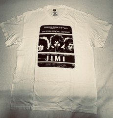 Flashback Jimi Hendrix Concert Poster T-Shirt Large 100% Cotton New Open No Tag