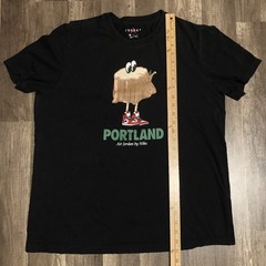 Nike Air Jordan 1 Retro “Portland” Stump Tee T Shirt Men’s Size Medium Black