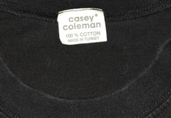 Casey Coleman Embroidered Musical Instruments T Shirt XL