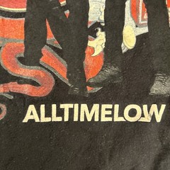 All Time Low Shirt Indie Emo Band Large 2000s