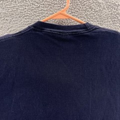 VINTAGE Champion T Shirt Men Extra Large Blue Spellout Logo Sport Casual Y2K