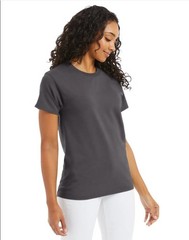 Hanes 5170 5XL EcoSmart Crewneck Short Sleeve Tee Pit to Pit 31″ Smoke Gray