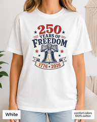America 250th Anniversary Liberty Bell Comfort Colors Shirt