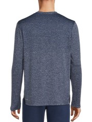 Men’s Russell Active Engineered Jacquard T-Shirt with Long Sleeves: XL